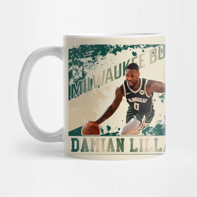 Damian lillard || Milwaukee bucks by Aloenalone